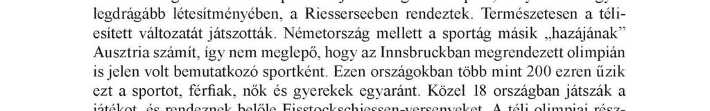 A Téli Olimpiai Játékok elfeledett versenyszámai 41 első korongegylet