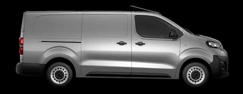 3 HOSSZMÉRET Az új moduláris platformnak köszönhetően a Citroën Jumpy háromféle