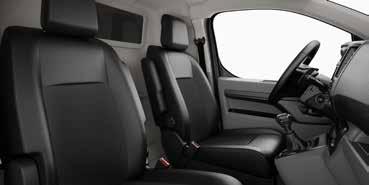 VEZETÉSI KÉNYELEM ÁTGONDOLT ERGONÓMIA A Citroën Jumpy első üléseinek tervezésénél nagy figyelmet fordítottak az ergonómiára: a megemelt vezetési helyzetből tökéletesen uralni lehet az utat.