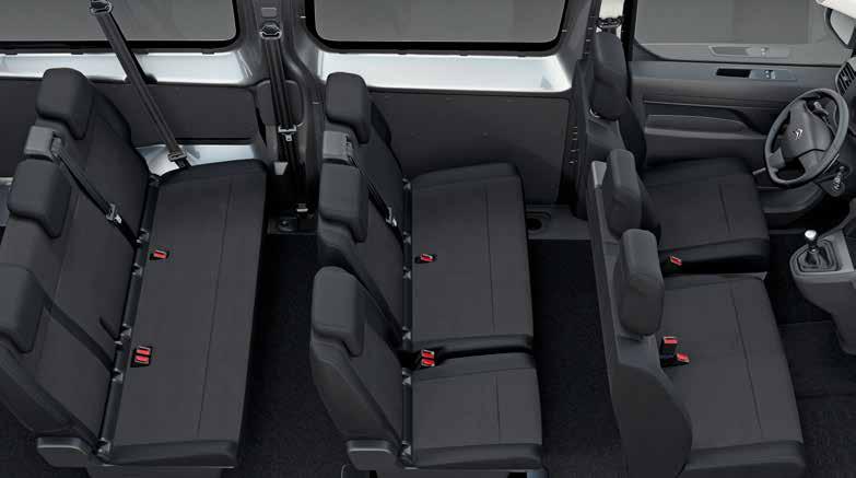 CITROËN JUMPY KOMBI KÉNYELMES BESZÁLLÁS A Citroën Jumpy Kombi ideális megoldás a professzionális személyszállítók számára.