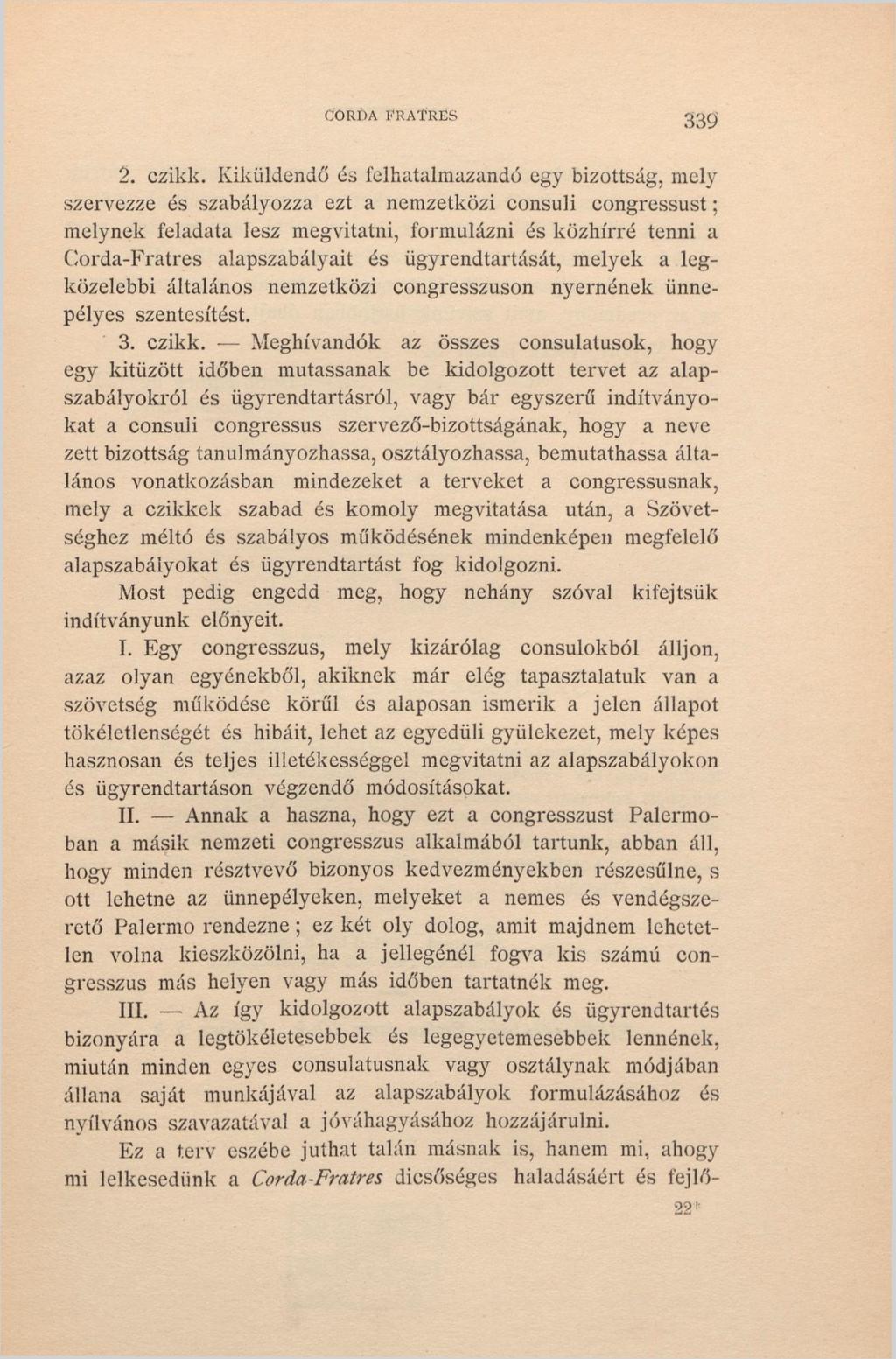 CORDA FRATRES 339 2. czikk.