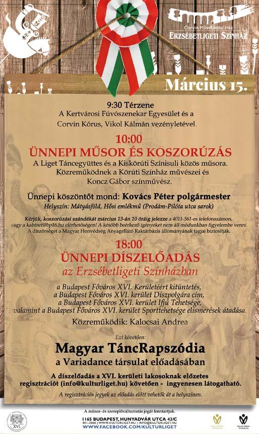 emlékművet, megtekintették a Terror Háza Múzeum GULAG-GUPVI táborokról szóló kihelyezett kiállítását az Erzsébetligeti Színház Kamara termében, megkoszorúzták Tóth Ilona szobrát