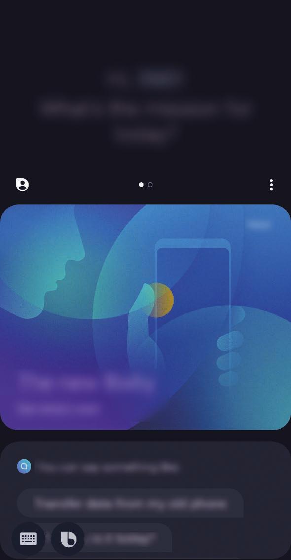 Alkalmazások és funkciók 2 Válassza ki a Bixby használatának nyelvét.