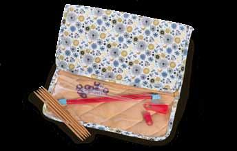 224 3100-00012 Knitting Needle Holder with 5 compartments 24