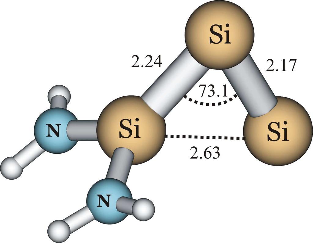 esults: Synthesizability of eavy-weight Cyclopropenylidene derivatives Figure 6. Stability order of selected X 2 2 (X=, Ge, = N 2 ) isomers at the CCSD/6-311++G** level.