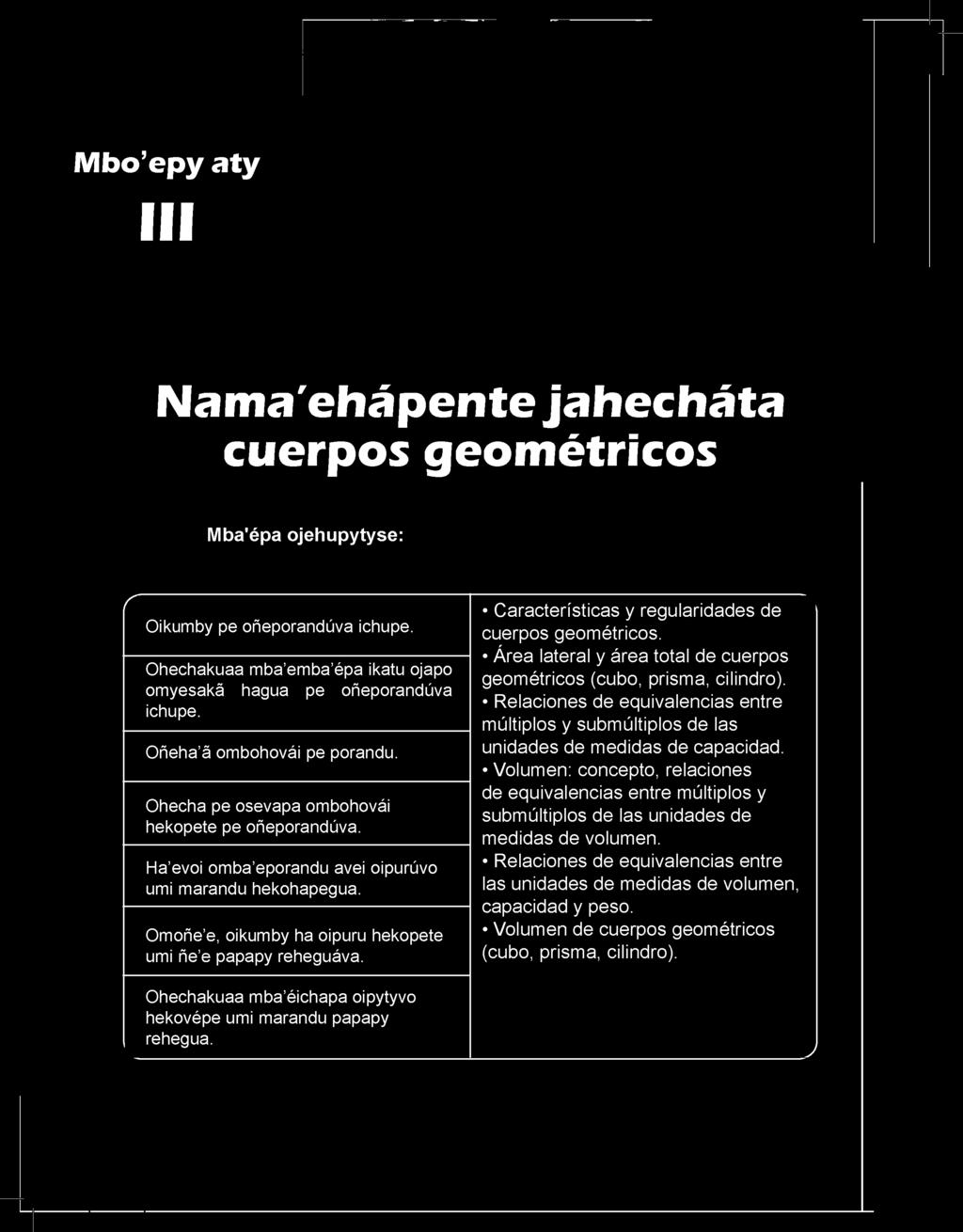 Área lateral y área total de cuerpos geométricos (cubo, prisma, cilindro).