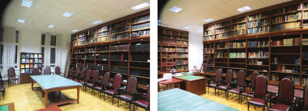 History of the refurbishment of the Department of Ophthalmology at Maria street A felújított könyvtár szerkezete készítésének módját személyesen tanította.
