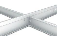 GRIDA T24 The GRIDA T24 profile maximizes the load-carrying quality as it is made of corrosion-resistant hot-dip galvanized