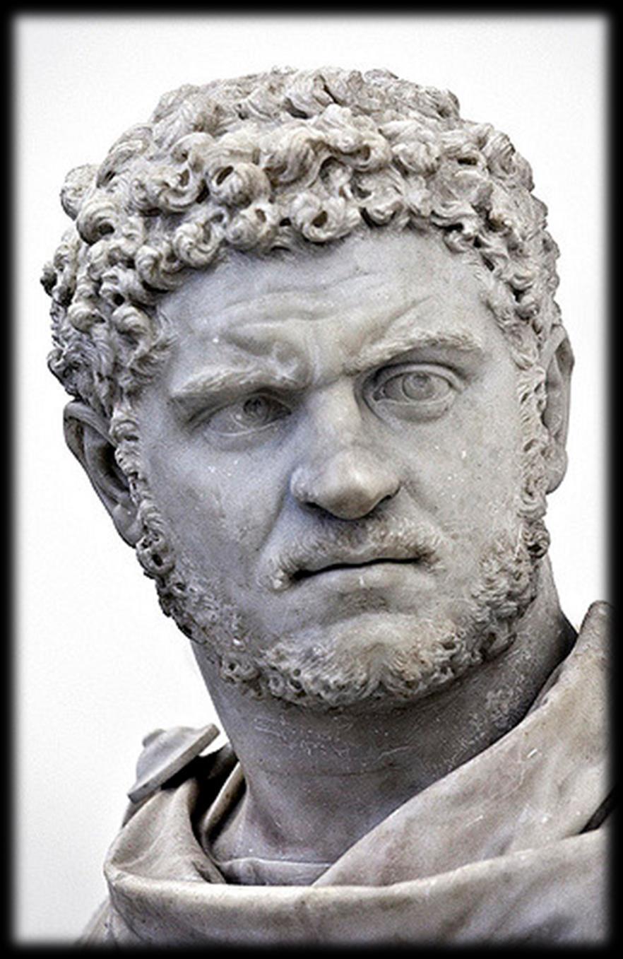 Caracalla (188-217) A i.sz. 17-es nagy földrengés után a Rómától nyert segítségért cserébe templomot emeltek Tiberius császárnak, majd később Caligulának és Vespasianusnak is. Caracalla idejében, i.