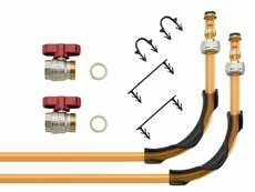 Schlüter -BEKOTEC-THERM-HV/DE Schlüter -BEKOTEC-THERM-HV/A Schlüter -BEKOTEC-THERM-HV/DE DN 25-ös fűtőkör-elosztó nemesacélból készül, előremenő és visszatérő csatlakozókkal, külső átmérője 35 mm.