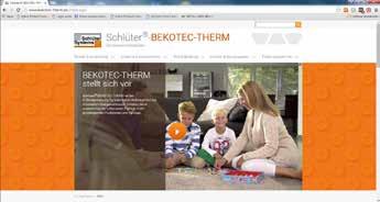 találhatnak a Schlüter -BEKOTEC-THERM kerámia-klímapadlóról.