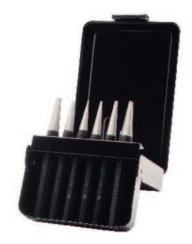 drift punches in metal case, in plastic stand, or in wooden stand PARALLEL PIN PUNCH SETS -részes 025002000 2K 22-125 Laposváó I Flat Cold Chisel 1 890 0250027000 2KS 22-150 Laposváó I Flat Cold