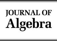 Journal of Algebra 274 (2004) 708 750 www.elsevier.