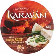 MEDVE VAGY KARAVÁN KÖRCIKKELYES SAJT 140 g, 2