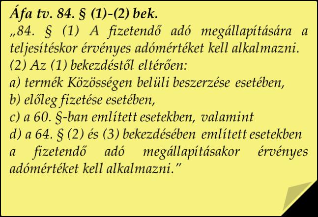 Áfa-kulcs változás 18% ESL és UHT tej 5% Áfa tv. 3. számú melléklet I. rész 54.