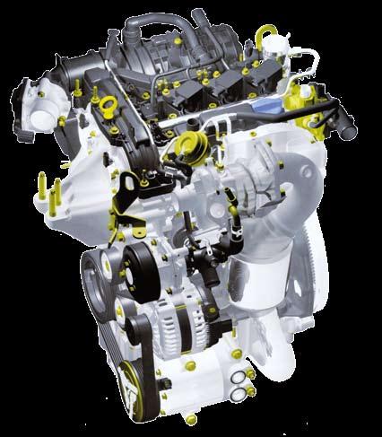A család első tagja a Lincoln MKS-be épített 3,5 literes V6-os, ikerturbós erőforrás volt. Ezt követte a 2,0 és 1,6-os 4 hengerű motor.
