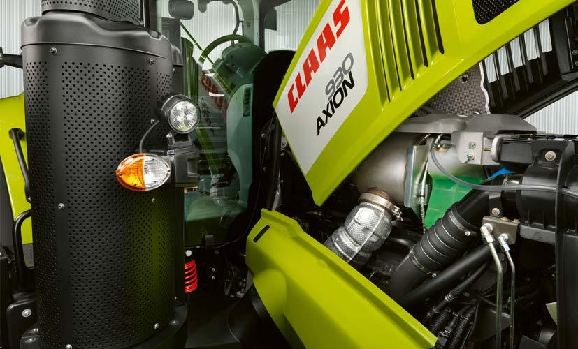 A kipufogógáz utólagos kezelésének köszönhetően az égési folyamat a motorban optimálisan zajlik.