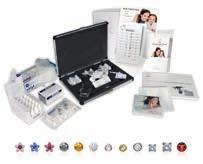 EU-7599-9130 STUDEX System75 Kezdőcsomag, 36 pár fülbevalóval (Bestseller) 12 x 3 pár bestselling fülbevaló, akril bemutató tábla 12 minta fülbevalóval, utókezelő oldat, egyszer