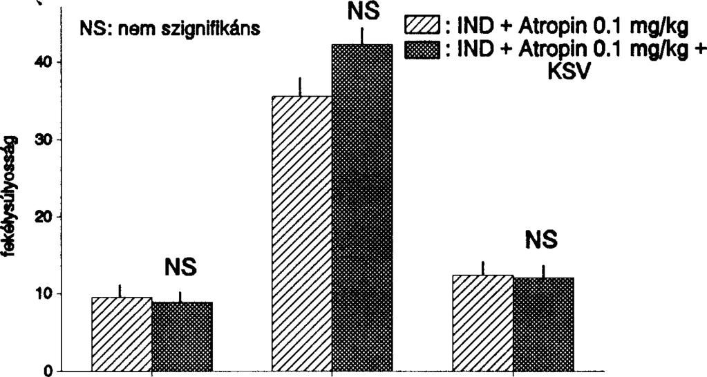 (IND)-okozta gasztrointesztinális nyálkahártyafekélyek számában (átlag±sem, n-12) GYOMOR VÉKONYBÉL VASTAGBÉL 5.