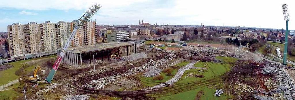ÉPÍTETT ÖRÖKSÉGÜNK Középfeszültségű kábel nyomvonala Transzformátorgép A teljes műszaki átadás 2017 végén megtörtént Üzemviteli szempontból ez lenne az objektum fő ellátási iránya, de, hogy