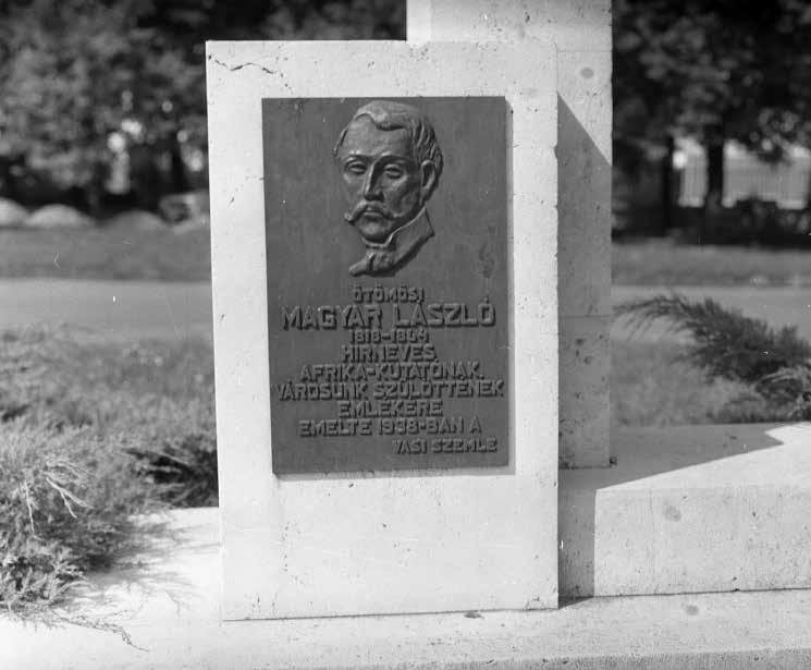 MAGYAR LÁSZLÓ (1818-1864.) EMLÉKMŰVÉRŐL Balogh Péter okl.