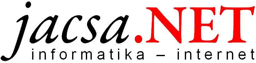 Informatikai Fejlesztő és Szolgáltató Kft. 2065 Mány, Deák F. u. 5. +36 70 389 1405, info@jacsa.net A jacsa.net Kft.