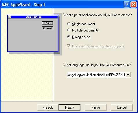 MFC AppWizard Step