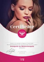 és vizsgaközpont 88 Folyamatosan induló képzéseink ütemezését, további részleteket megtalálod: ; www.mukorom.hu; www.crystalnails.hu MIÉRT NÁLUNK VÉGEZD EL A KÉPZÉST?