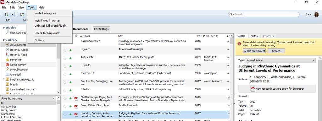 Mendeley Letöltés: https://www.mendeley.