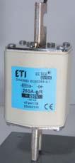 Предохранители NV/NH UQ 2 (тип S), UQ 01 (тип G) NV/NH UQ 2, тип S - характеристика gr (~200kA AC; ~690V AC/ 550V DC) 10 S000UQ2/80/10A/690V 4721104 100 6,5 gr /54 140 16 S000UQ2/80/16A/690V 4721105