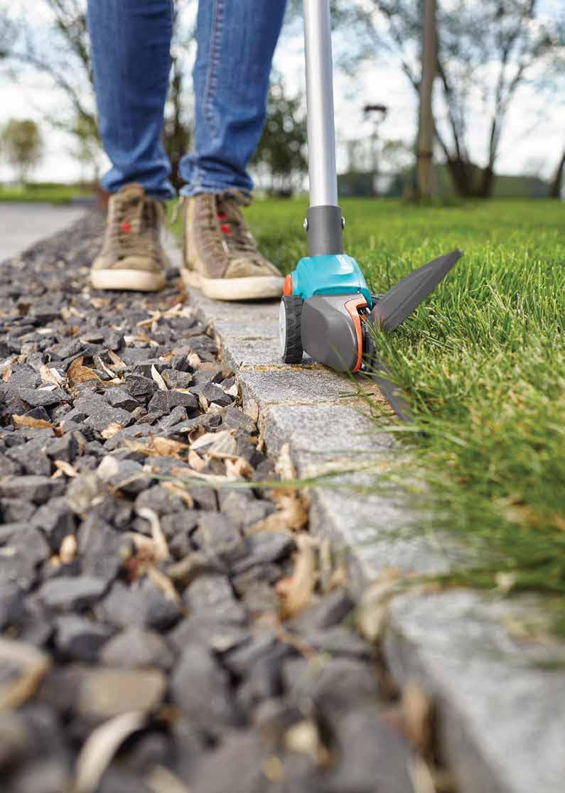 GARDENA fűnyíró ollók Kiválóan alkalmas rövidebb gyepszegélyek precíz vágásához.