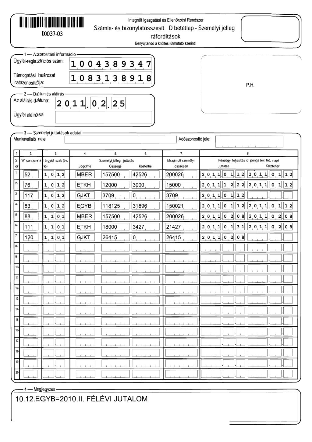 37Q9 m U0037-03 - A20nDsítási információ.