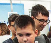 pályaválasztási kiállítást a közelmúltban rendezték meg a Messzi István Sportcsarnokban.