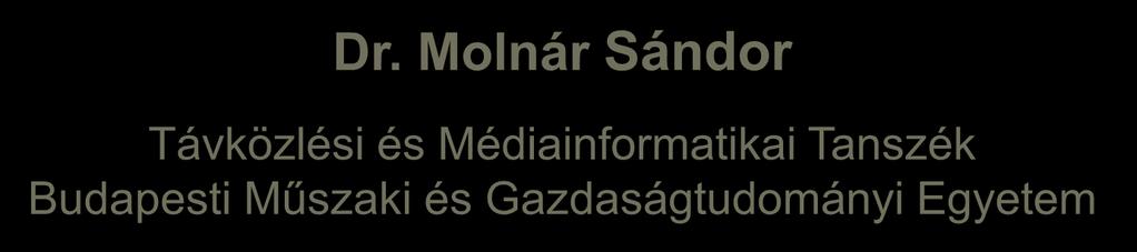 Médiainformatikai Tanszék Budapesti
