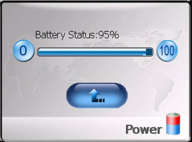 Beállítások Energiaellátás Érintse meg az ikont az