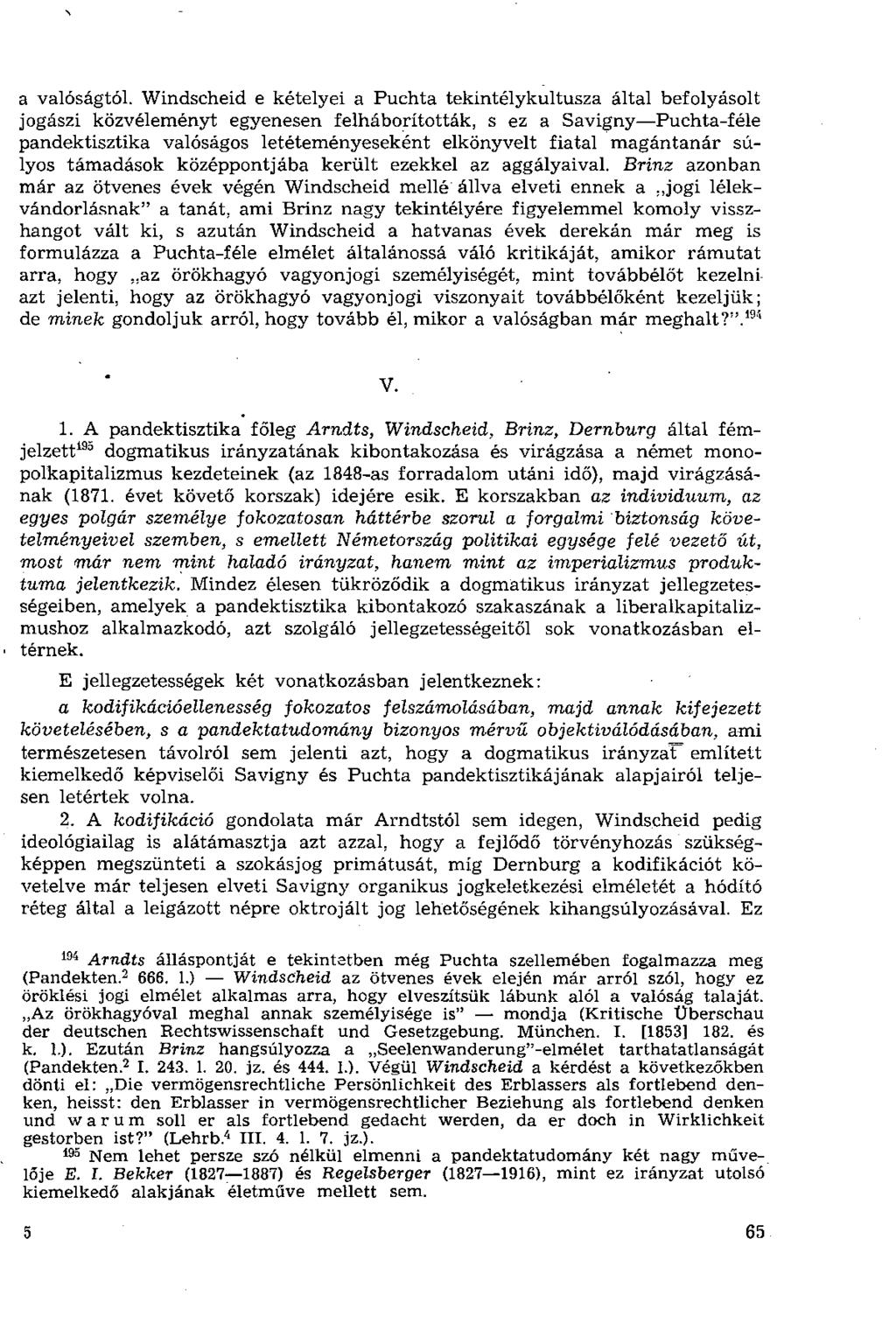 a valóságtól.