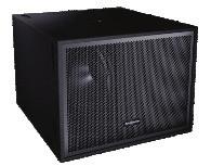 V-HLA SERIES PASSIVE SPEAERS & LINE ARRAYS V-HLA 10 + 10 custom made Eighteensound LF neodymium driver, 2.4 voice coil 1.