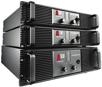 MVP8000 2x1600W 2x1200W 2x800W 3200W 2400W >500 VA SERIES POWER AMPLIFIERS 2Ω 4Ω 8Ω 4Ω BRD 8Ω BRD DAMPING VA 201 x 2x190W