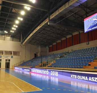 Esettanulmányok Esettanulmányok Egyedi LED világítás egy kecskeméti sportcsarnokban A projektet egy kiváló kecskeméti kosárlabda klub, a KTE Kosárlabda Klub kezdeményezte, mely hazánk nyolcadik