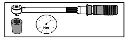 13 M12 - cl 8 81 Nm M16 - cl 8 195