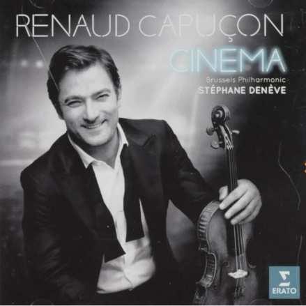 CINEMA REVISED VERSION RENAUD CAPUÇON 0190295518219 C10 Renaud Capuçon 2018. októberében megjelent CINEMA című albuma műsorában csekély változás történt.