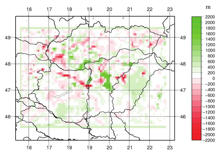106 L É G K Ö R 56. évfolyam (2011) lön elemeztük a PHR magasság modellterületi átlagainak időbeli változásait, a PHR magasság kiválasztott talajtextúrák feletti átlagainak időbeli változásait, 4.