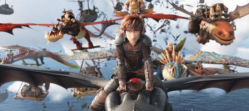 MOZI PREMIEREK 6 Így neveld a sárkányodat 3. 53 How to Train Your Dragon: The Hidden World 2019, színes, amerikai animációs kalandfilm Hossz: 104 perc R.