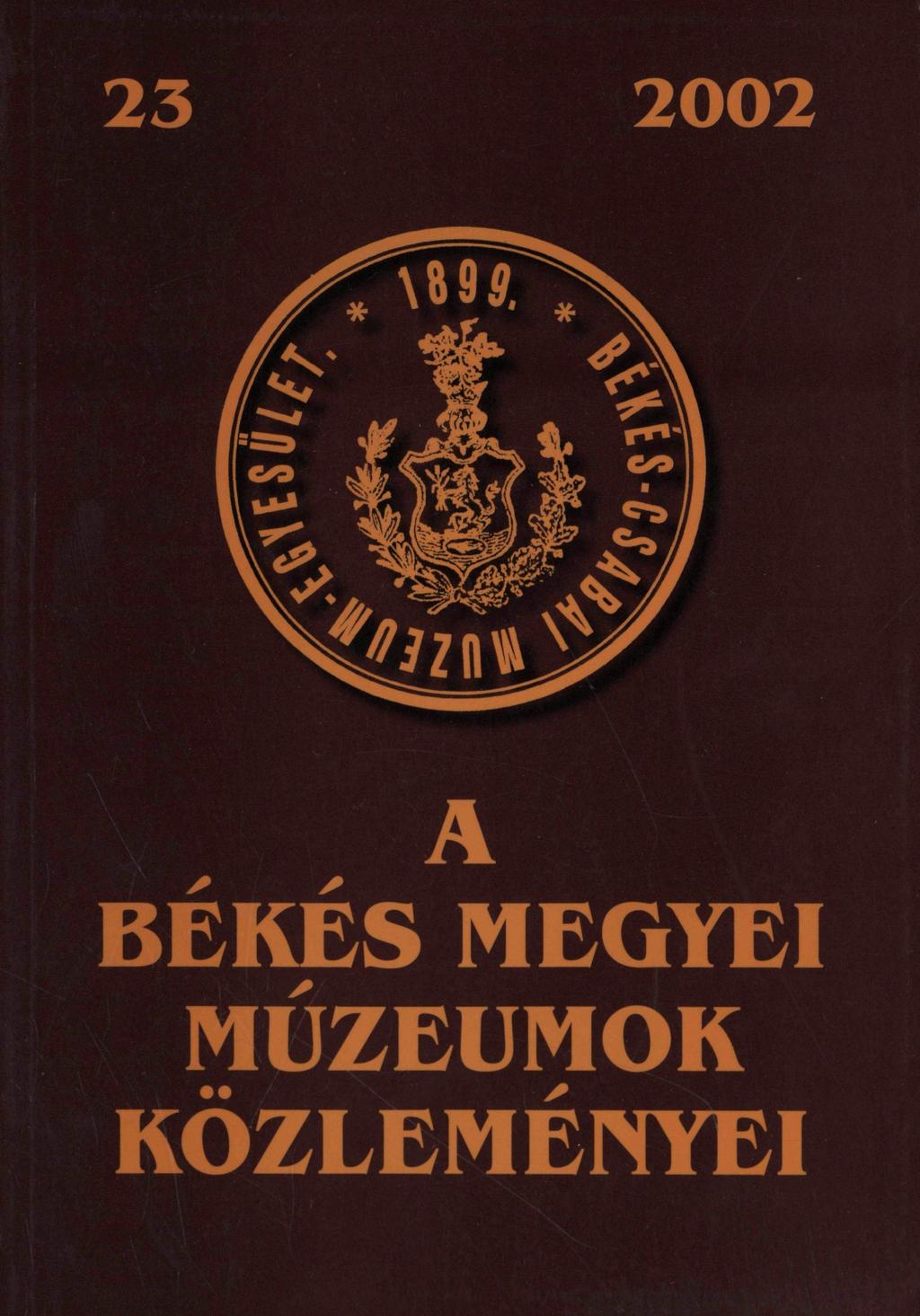 2002 BEKES MEGYEI