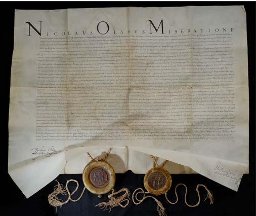 J O Z E F ŠIMONČIČ gon és úgyszintén római császárok és magyar királyok, I. Ferdinánd és II. Miksa keresztapja. Meghalt az Úr 1568. évének január 16. napján. Élt 77 évet és 5 napot.