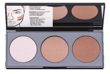 02 HIGHLIGHTER 5. Homlok közepe 6. Szemöldök fölött 7.
