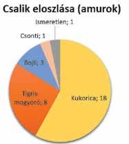 A halfajok összetétele színesebbé vált, noha ezúttal a harcsa hiányzik a fogások közül.