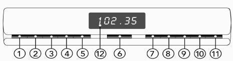 Általános leírás Tápellátás: AC/AC hálózati adapter URH-PLL rádió Automatikus óra beállás DCF-77 jel segítségével Óraidõ (12/24 órás) beállítható Erõsödõ hangjelzés - A hangjelzés fokozatonként 4