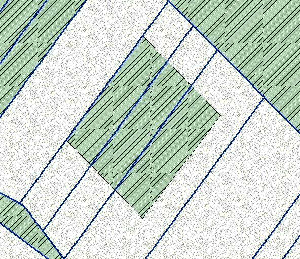 Nem erdő művelési ágú földrészletekre erdészeti poligon esik.