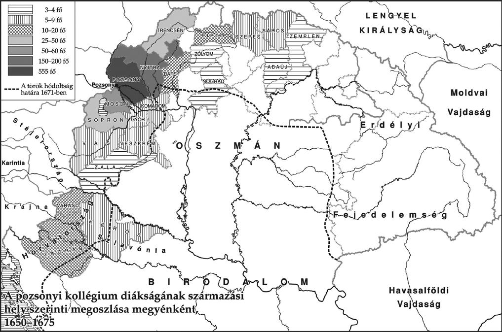 a pozsonyi jezsuita kollégium mint összetett intézmény a 17. században 2. térkép.